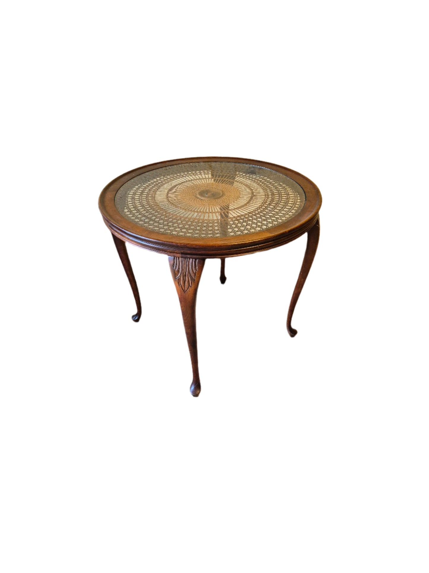 'Rodange' Round Oakwood Coffee Table