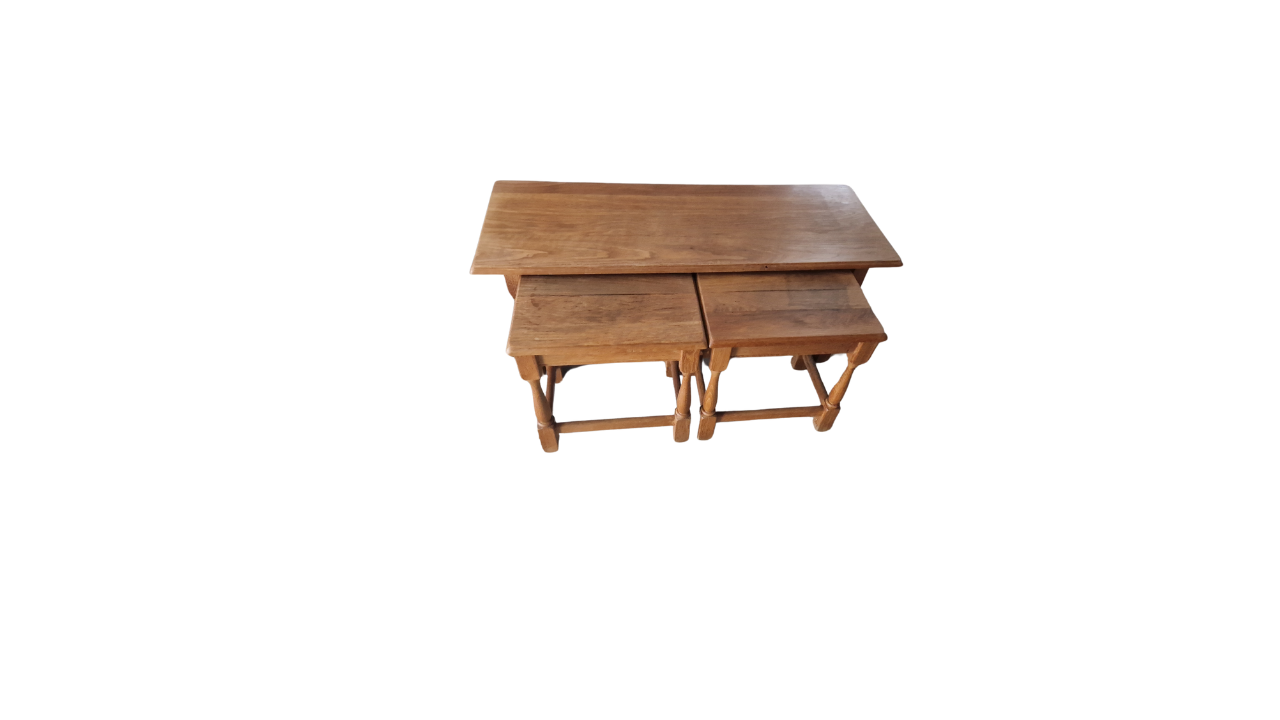 Berlé Solid Oakwood Nesting Tables