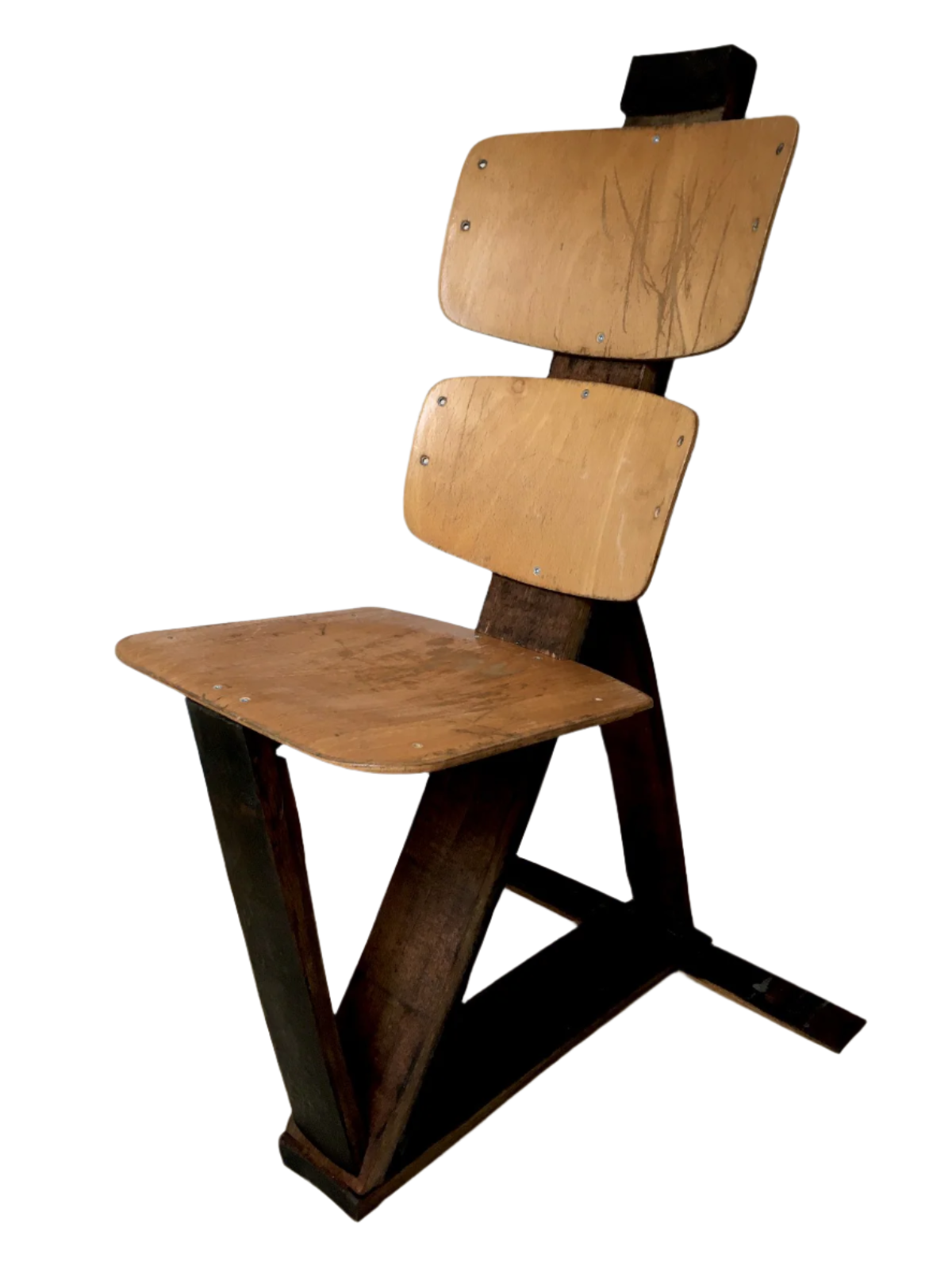 'Saarbrücken' - solid oakwood chair