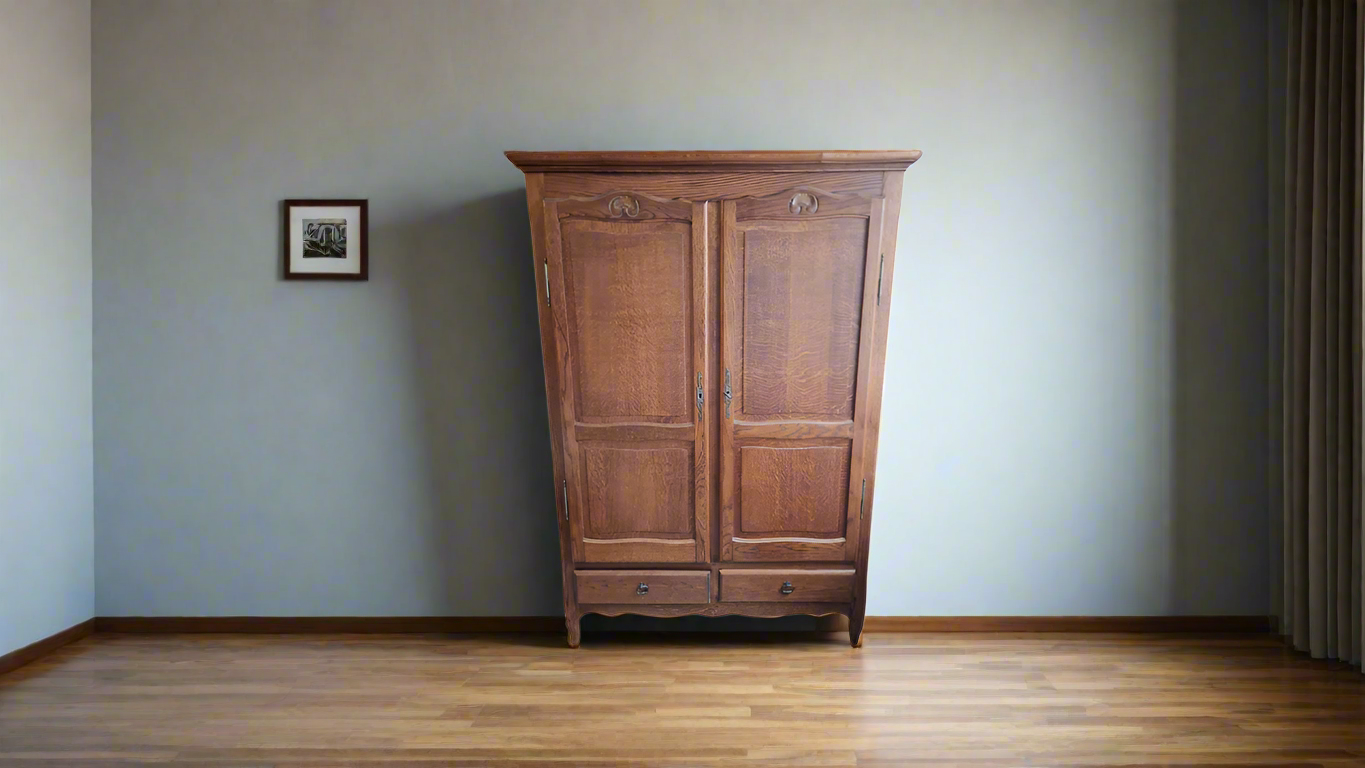 'Beidweiler' - Solid Wood 2 Door Wardrobe